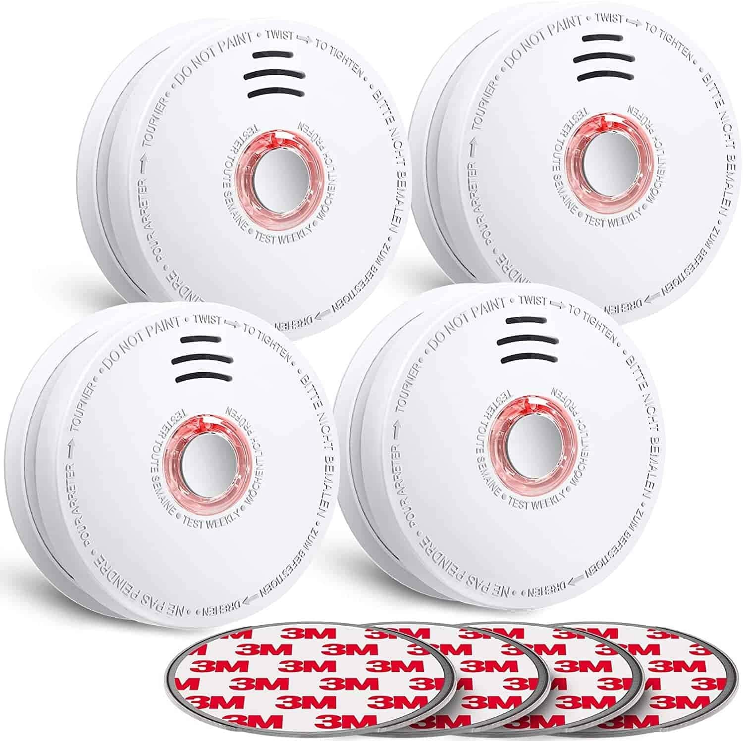 SITERWELL Smoke Detector 4-pack