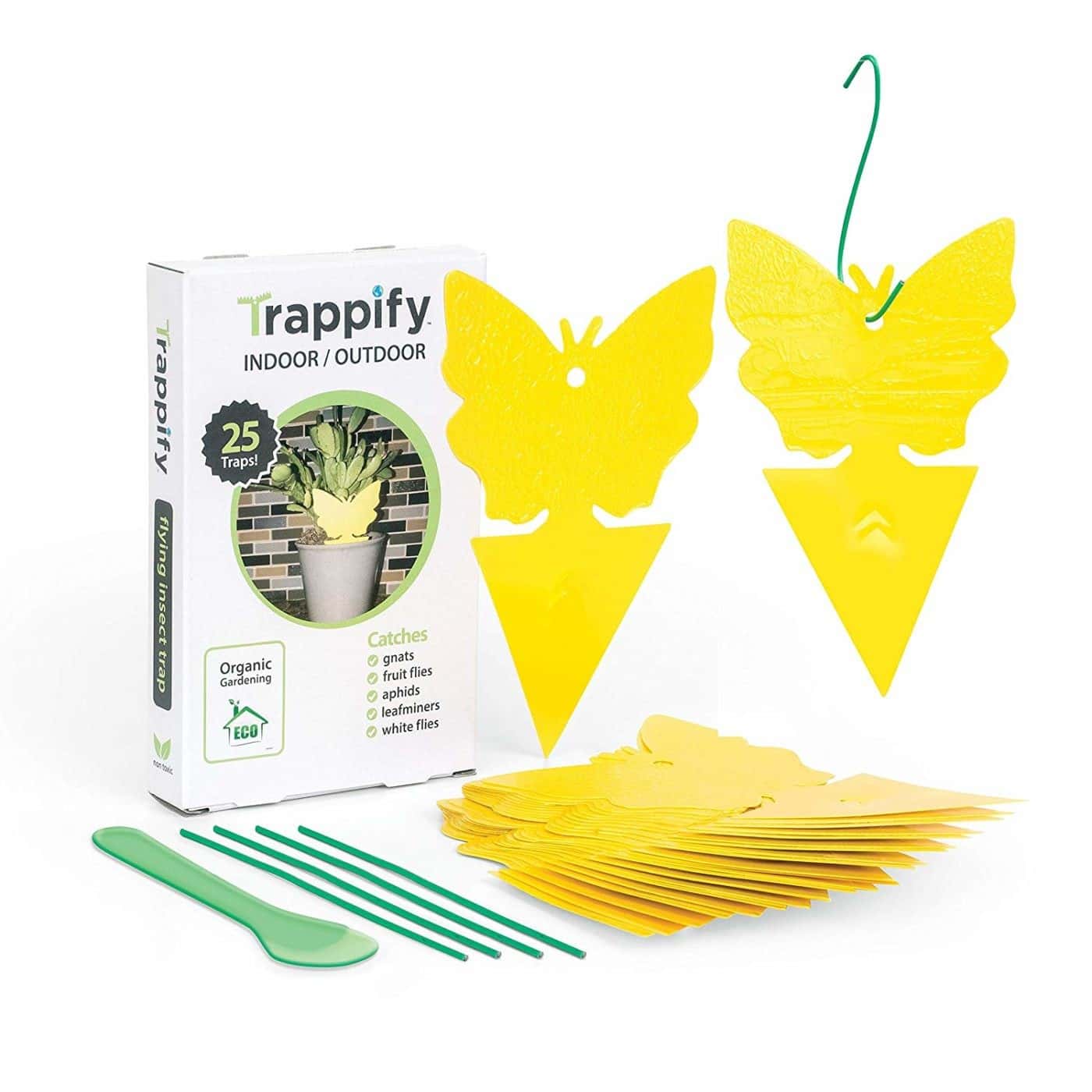 Trappify Sticky Fruit Fly and Gnat Trap