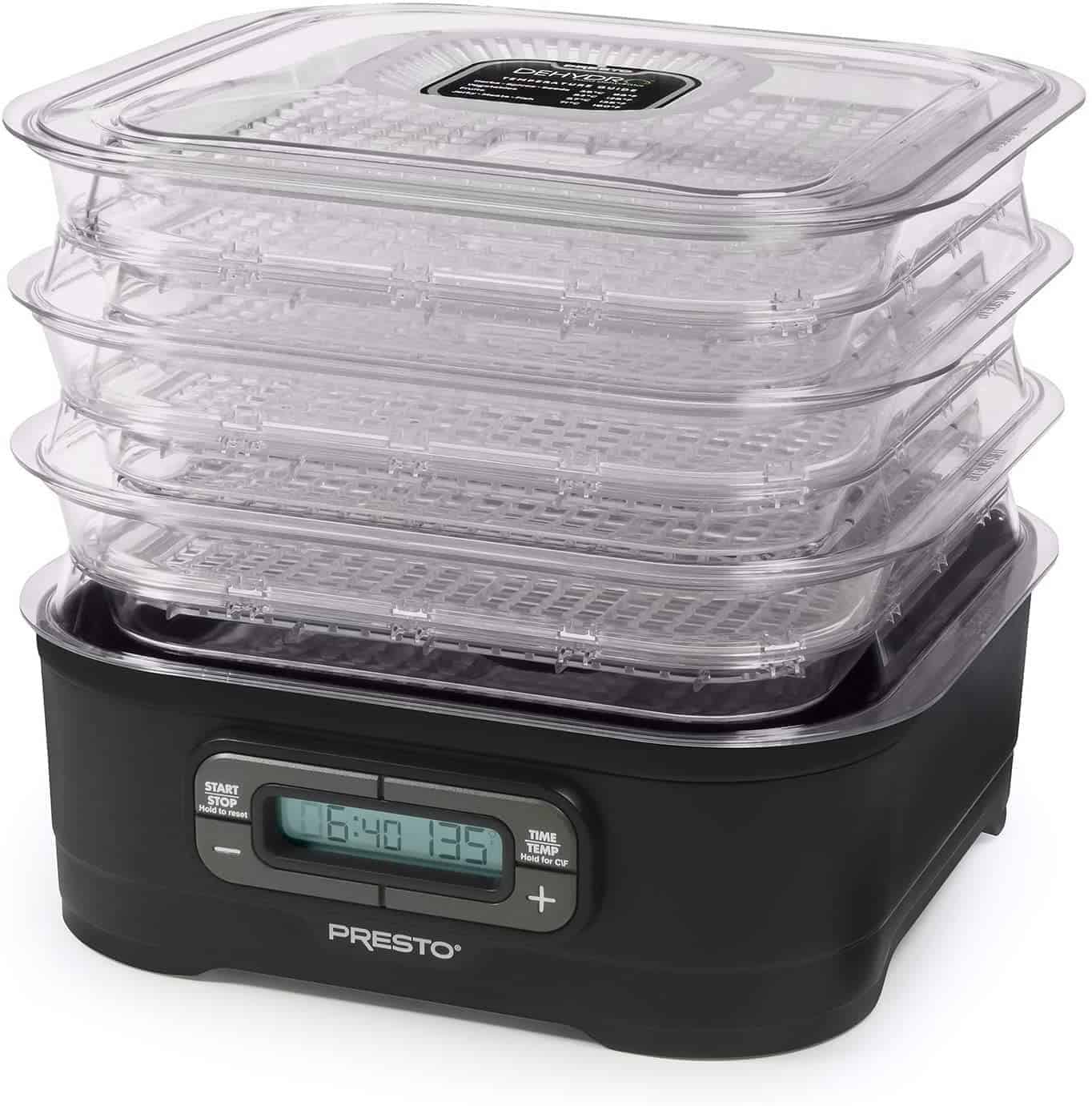 Presto 06304 Dehydro 12-tray Digital Electric Food Dehydrator