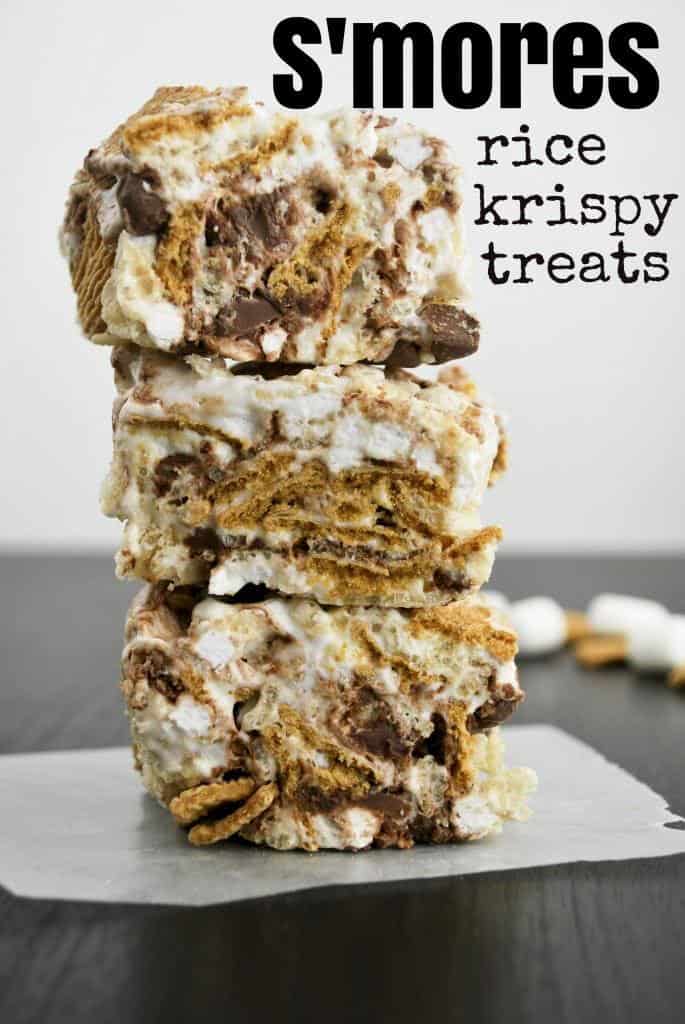 S’mores Rice Krispie Treats