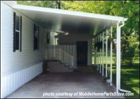 Attached Carport