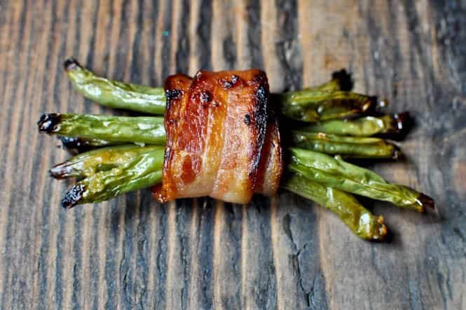 Green Bean Bacon Bundles