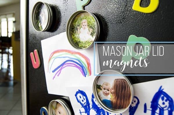 Mason Jar Lid Magnets