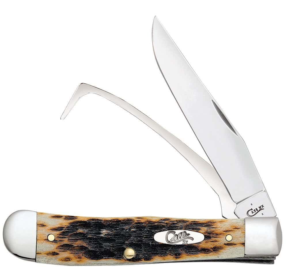 CASE XX Amber Bone Equestrian’s Knife