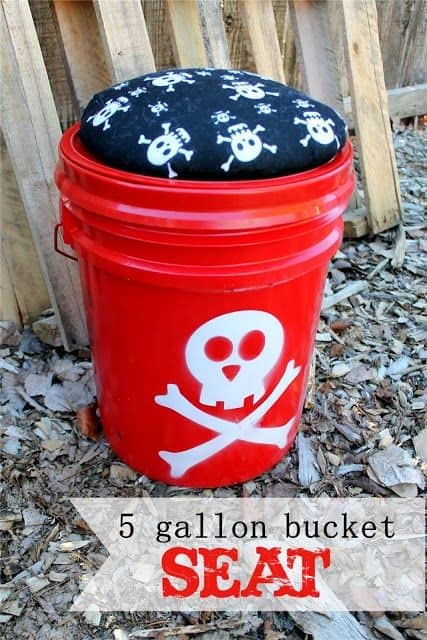 Five-Gallon Bucket Seat