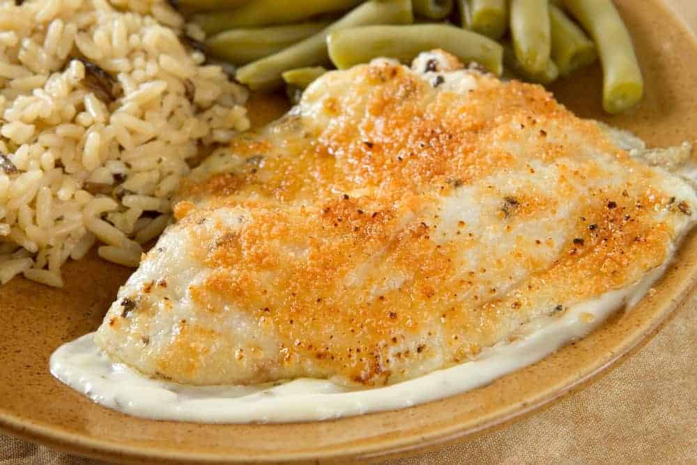 Parmesan Crusted Tilapia