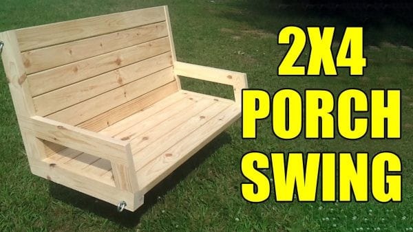 The 2×4 Porch Swing