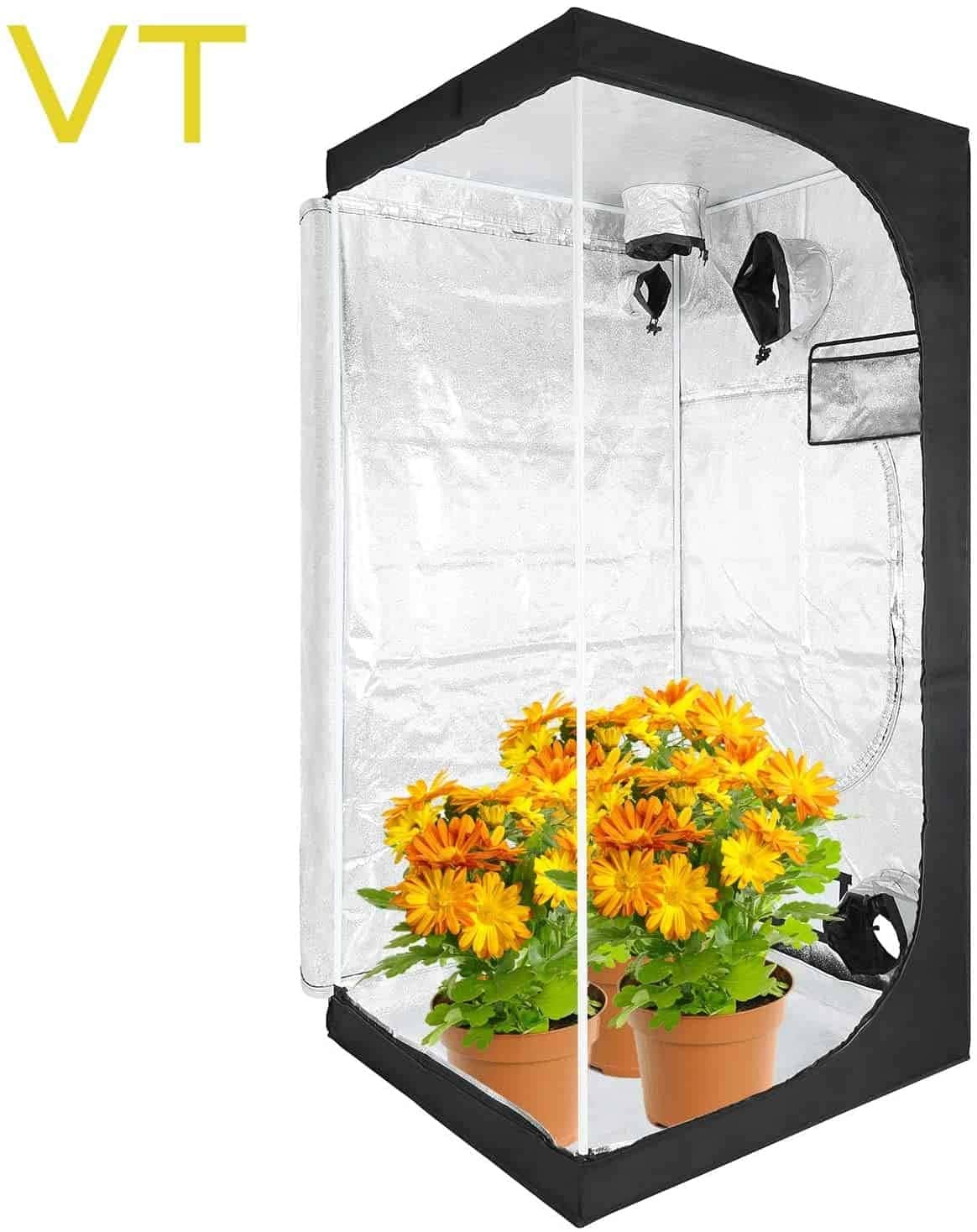 VERTOR VT Reflective Mylar Hydroponic Grow Tent