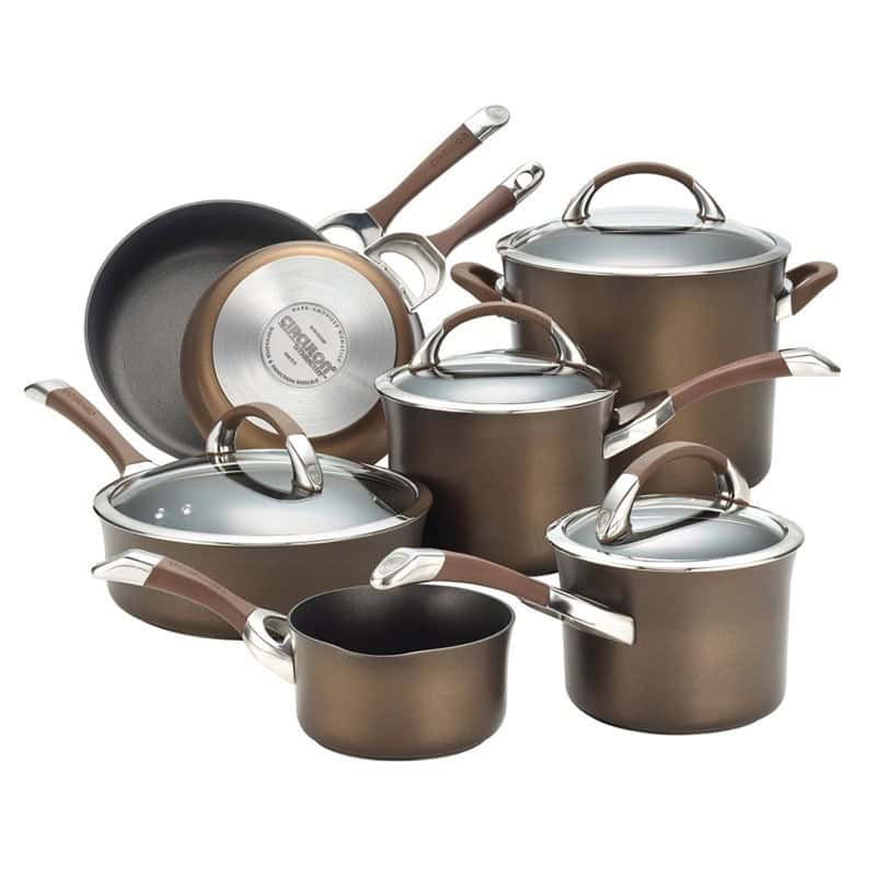 Circulon Symmetry 11-Piece Cookware Pots and Pans Set