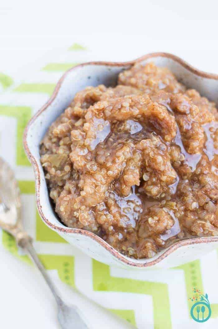 Cinnamon Apple Quinoa Breakfast