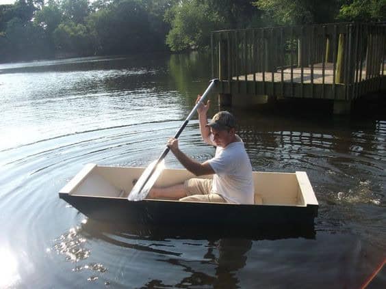 Single Plywood Boat