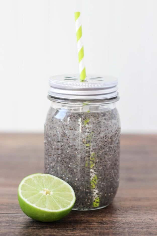 Chia Seed Infused Water