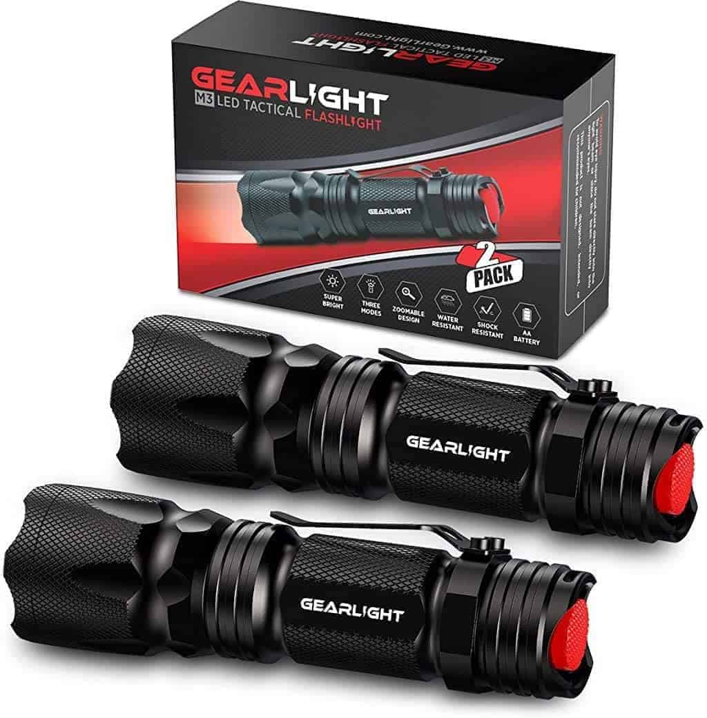 GearLight LED Tactical Flashlight