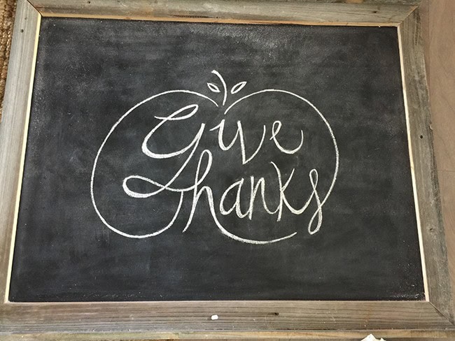 Chalkboard Lettering