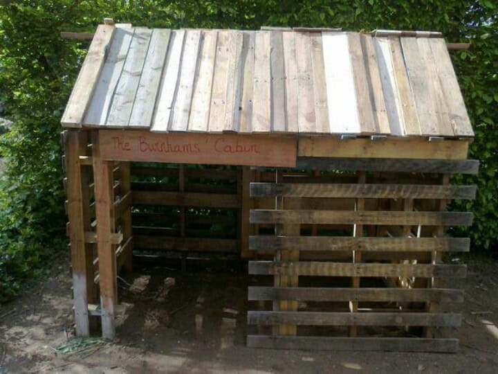 Pallet Goat Shed