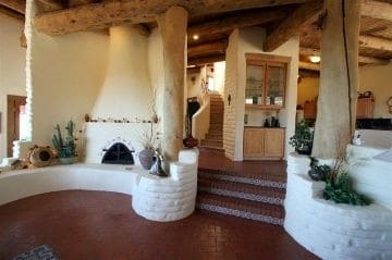 The Straw Bale Interior