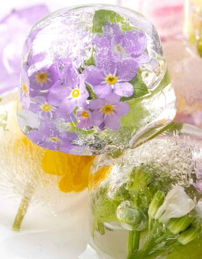 How to Get the Perfect Floral Ice Shape