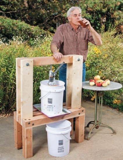 The Easy DIY Cider Press