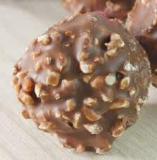 Homemade Ferrero Rocher Nutella Truffles