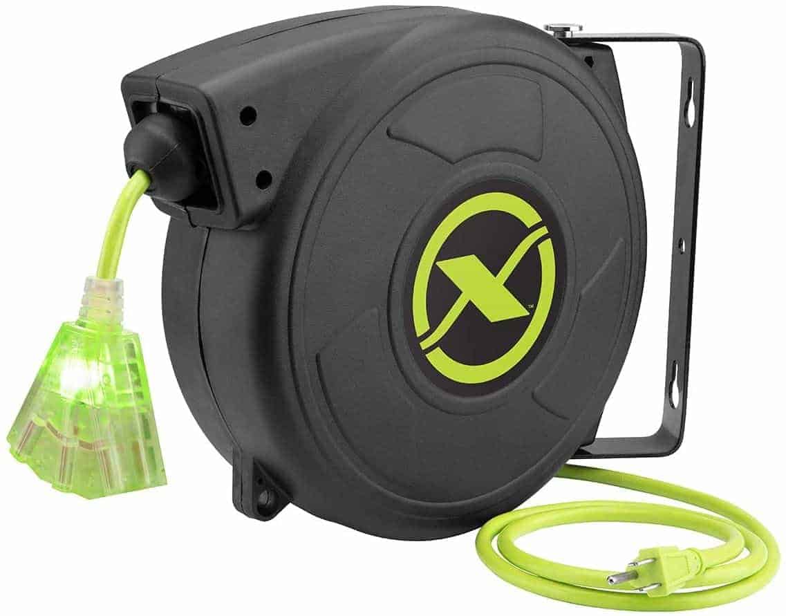 Flexzilla Retractable Extension Cord Reel