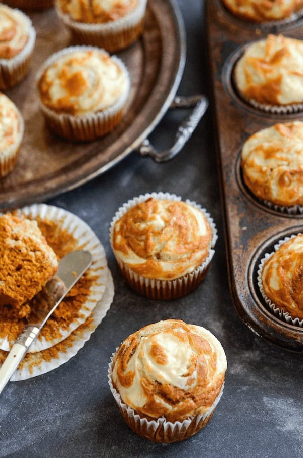 Pumpkin Cream Cheese Muffins