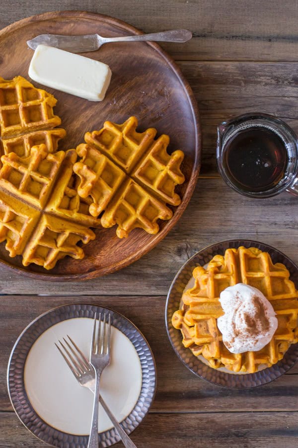 Pumpkin Waffles