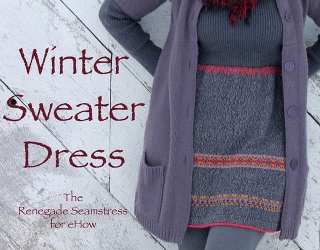 Winter Sweater Dress