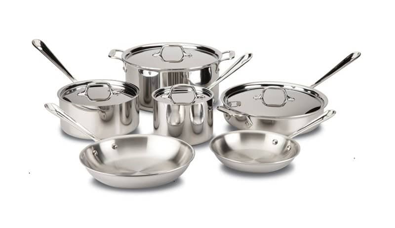 All-Clad 3D 10-Piece Cookware Set