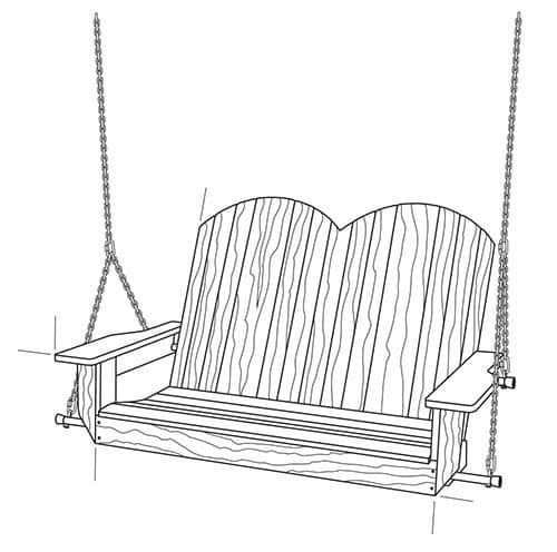 The Intermediate Porch Swing