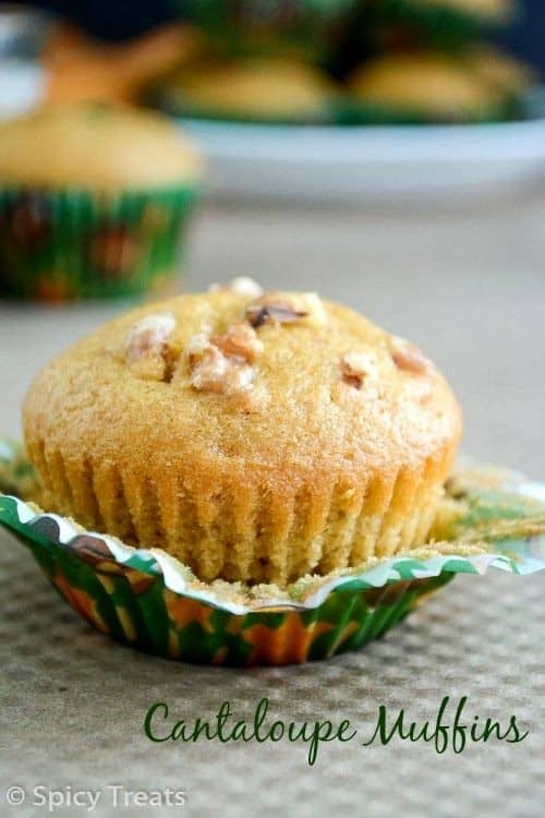 Cantaloupe Muffins