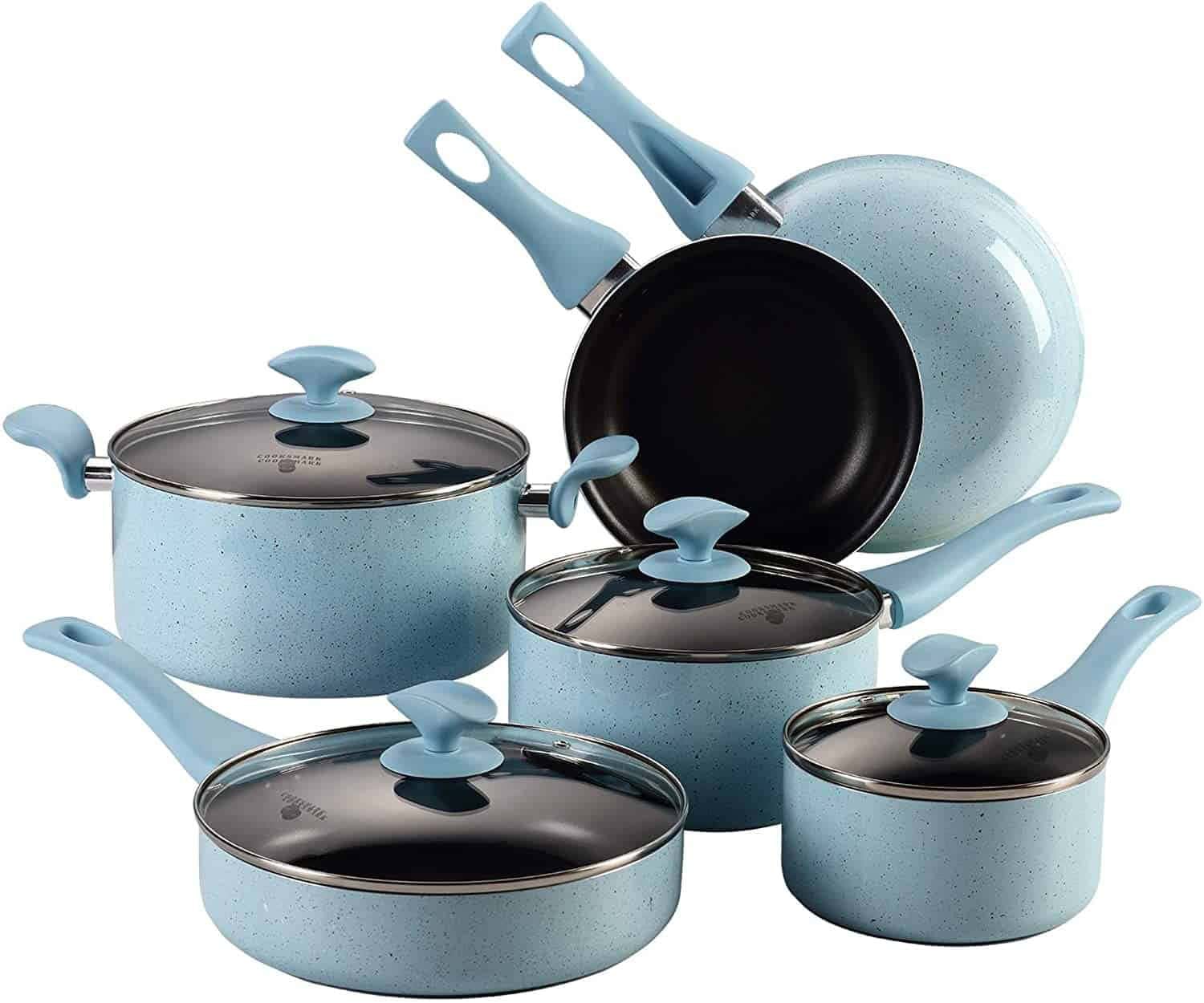 COOKSMART 10-Piece Cookware Set