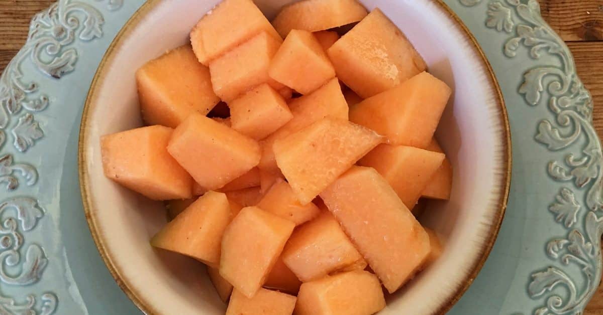 Salted Caramel Cantaloupe