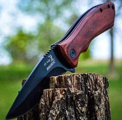 Elk Ridge Wood Hunting Gentlemen Folding Pocket Knife