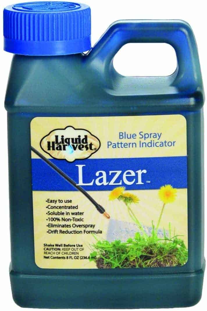 Liquid Harvest Lazer Blue Concentrated Spray Pattern Indicator 8-Ounces Perfect Weed Dye