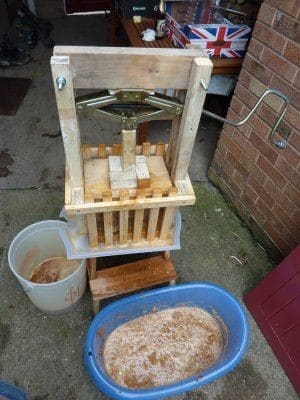 The Basic Cider Press Set-Up