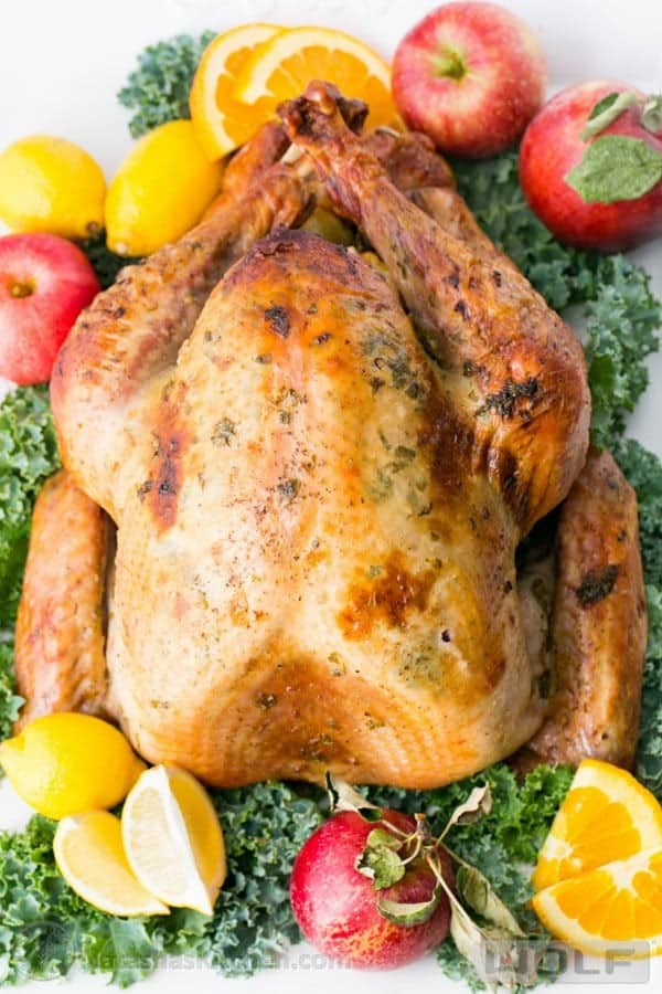 Juicy Roasted Turkey with Pictures