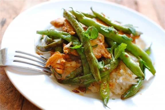 Chicken and Green Bean Stir Fry