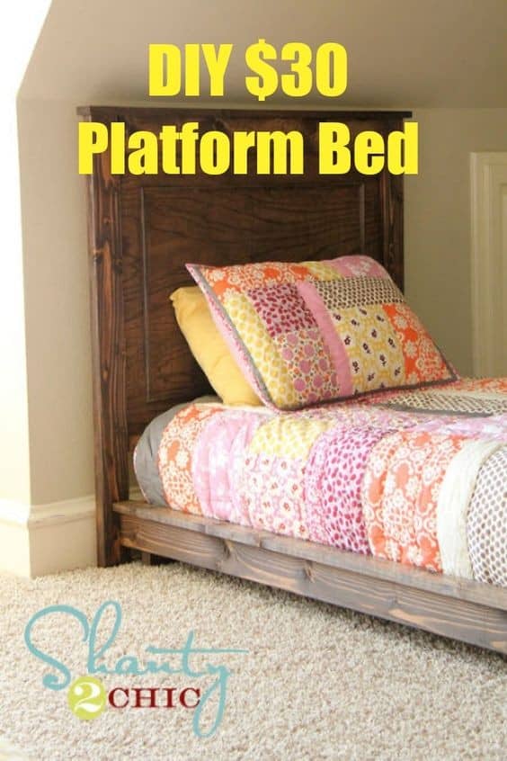 $30 Twin Platform Bed