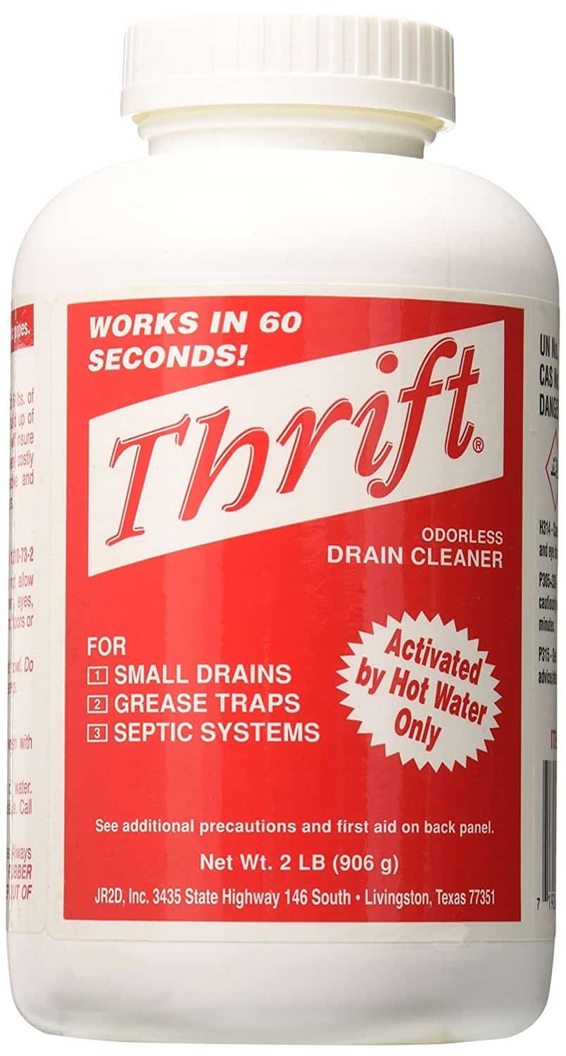 Thrift 2lb Drain Cleaner