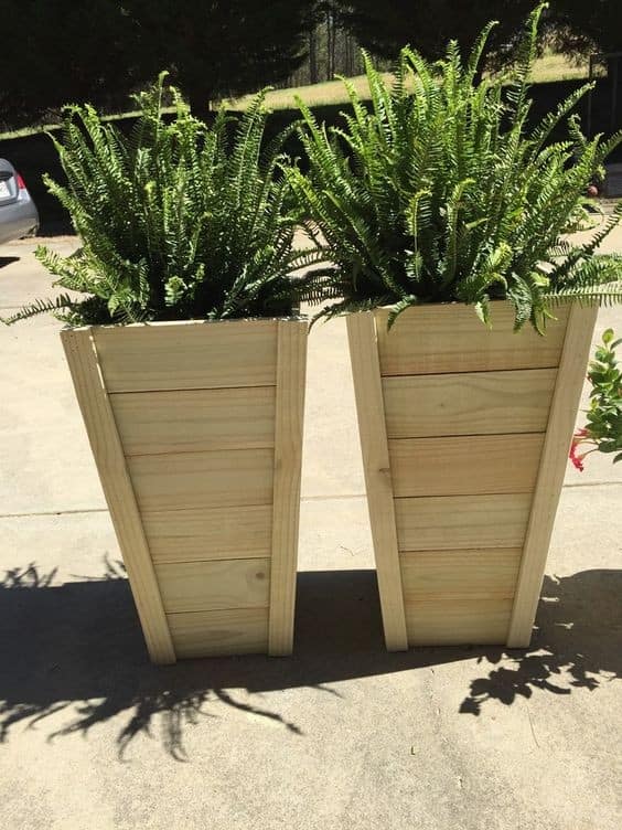 Tall Outdoor Planters