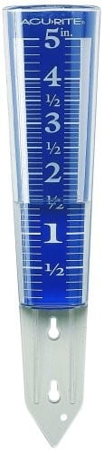 AcuRite 00850A2 Easy-Read Magnifying Rain Gauge