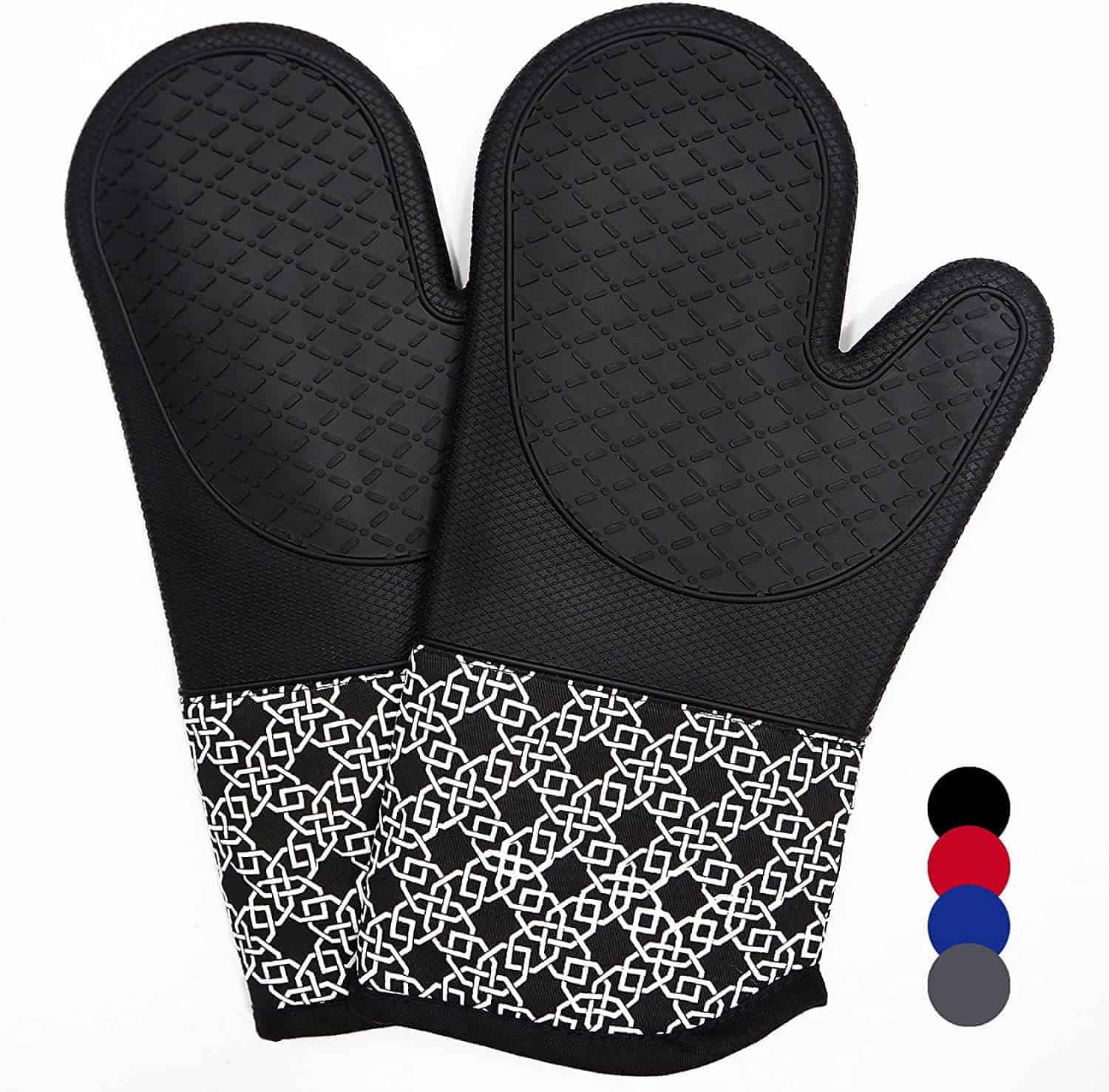 FERLLYMI Silicone Shell Kitchen Oven Mitts