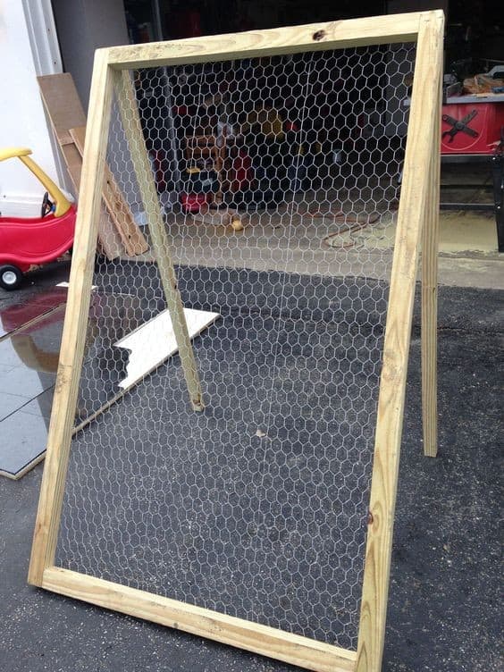 The Chicken Wire Trellis