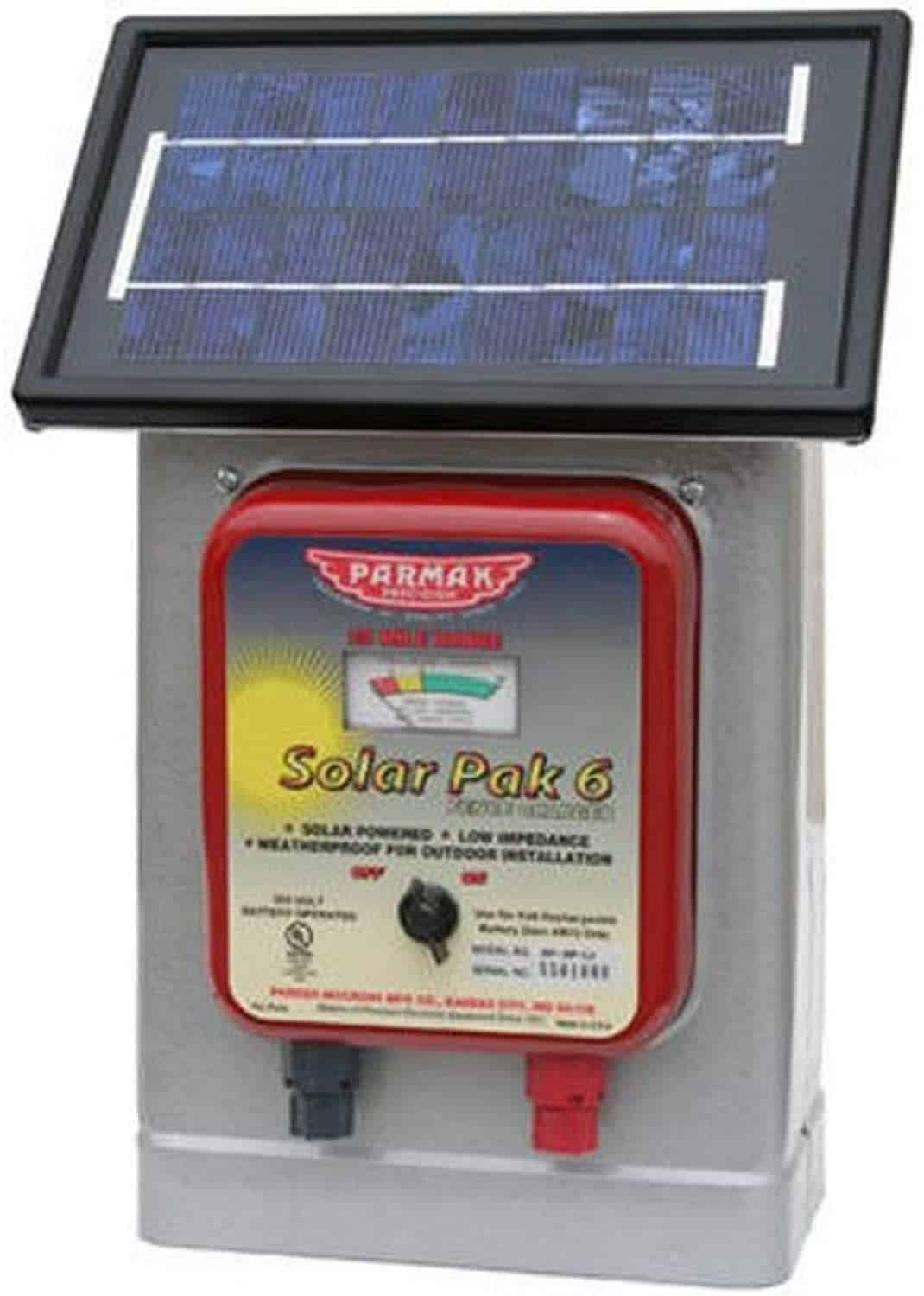 Parmak DF-SP-LI Solar Pak 6 Electric Fence Charger