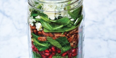 Pomegranate and Pear Salad