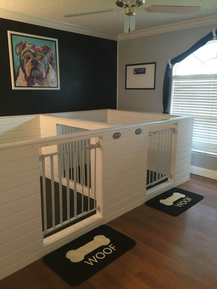 The Indoor Double Dog Kennel