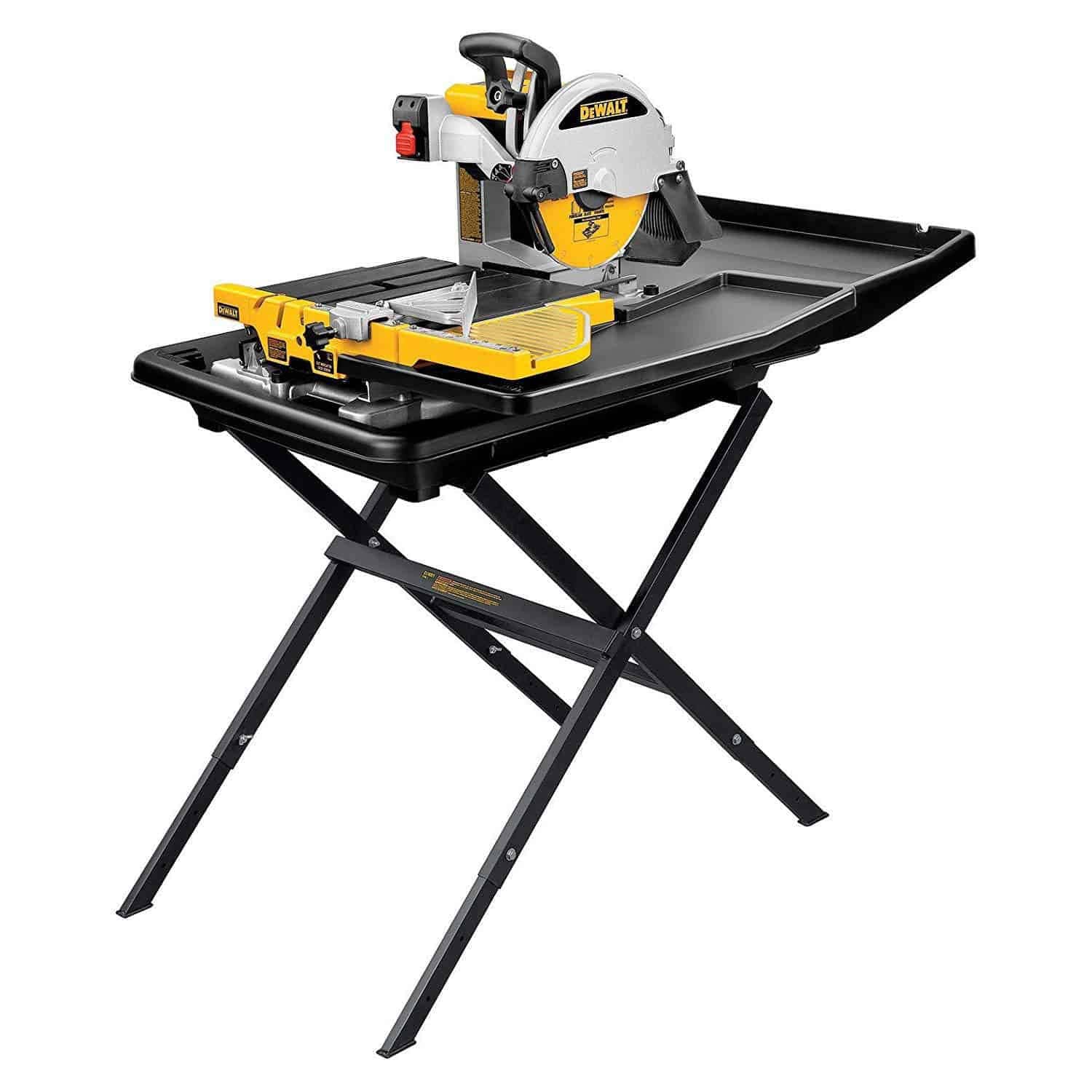 DEWALT D24000S Wet Tile Saw with Stand