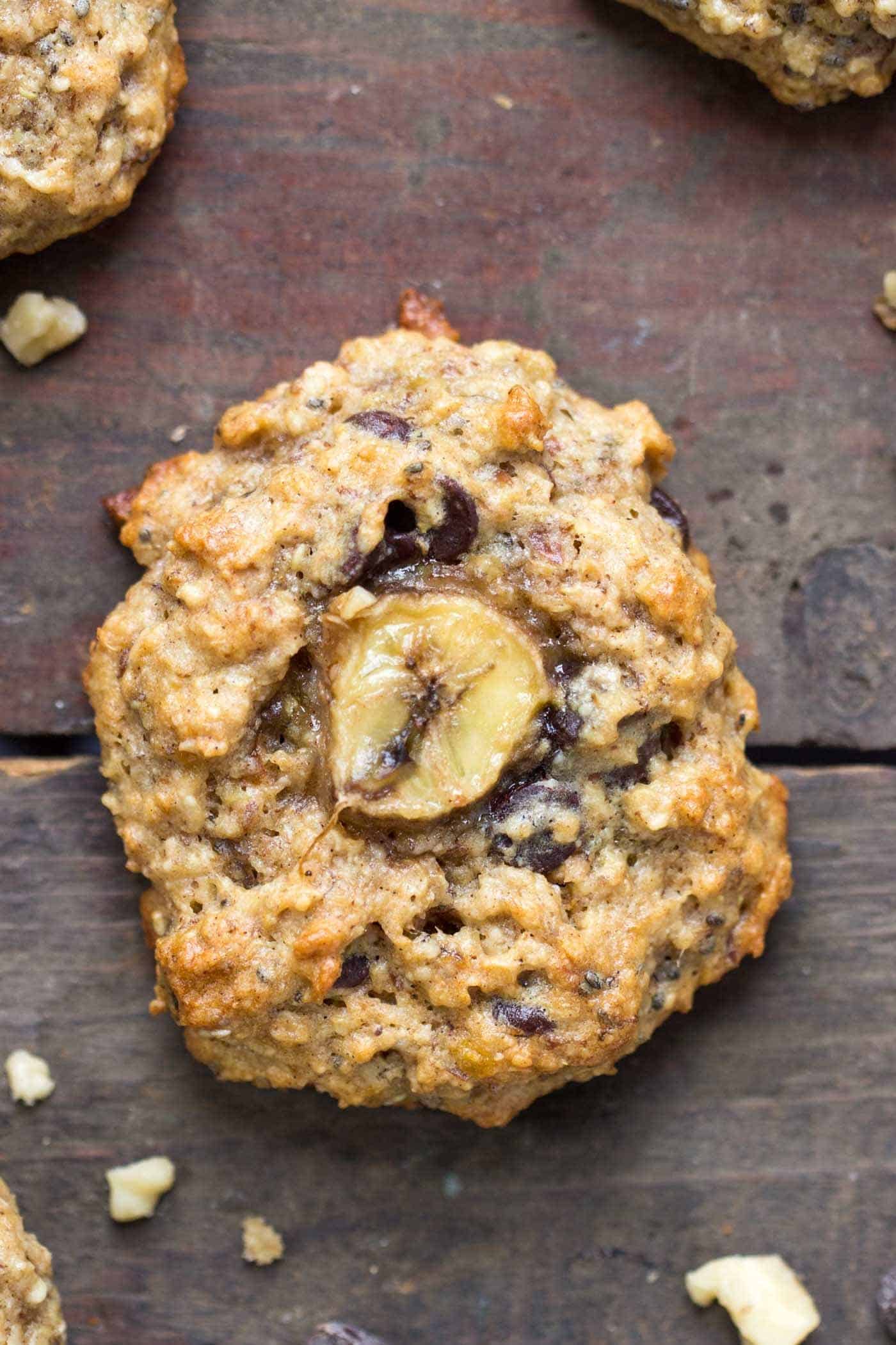 Chunky Monkey Quinoa Cookies