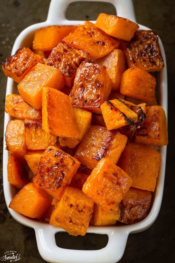 Maple Cinnamon Butternut Squash