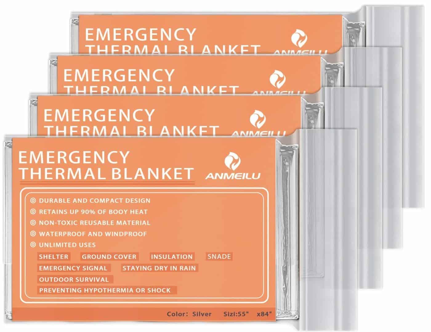 ANMEILU Emergency Survival Blanket